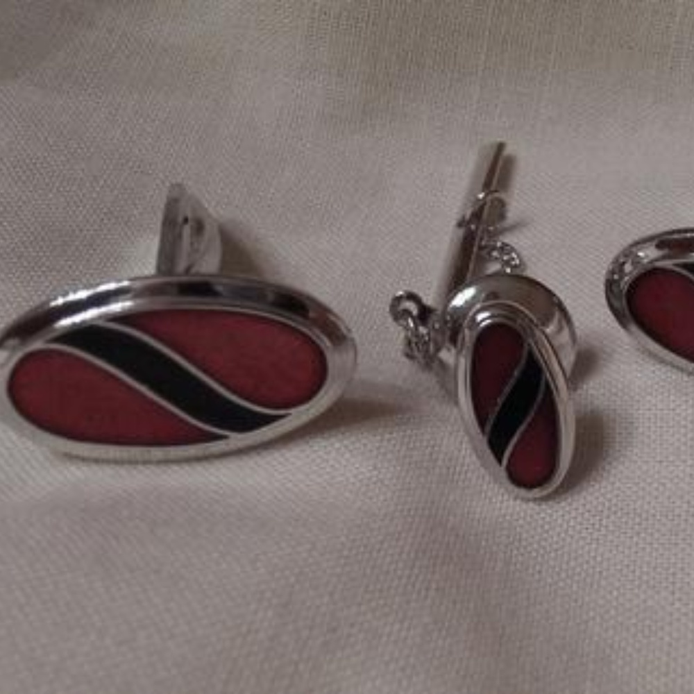 Vintage Cufflinks and Tie Tack